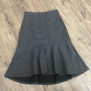 ODEEH Grethen House Fit & Flare Black Skirt